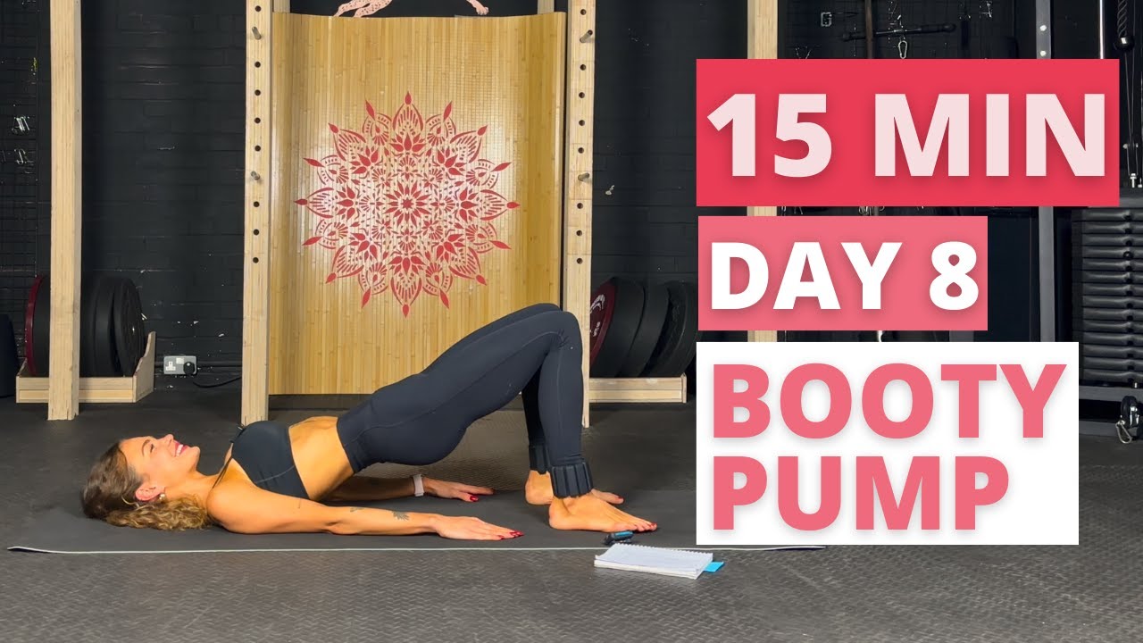 Day 8/21 Days Pilates Challenge| BOOTY Pump & Legs Toning Pilates Workout | No Repeats