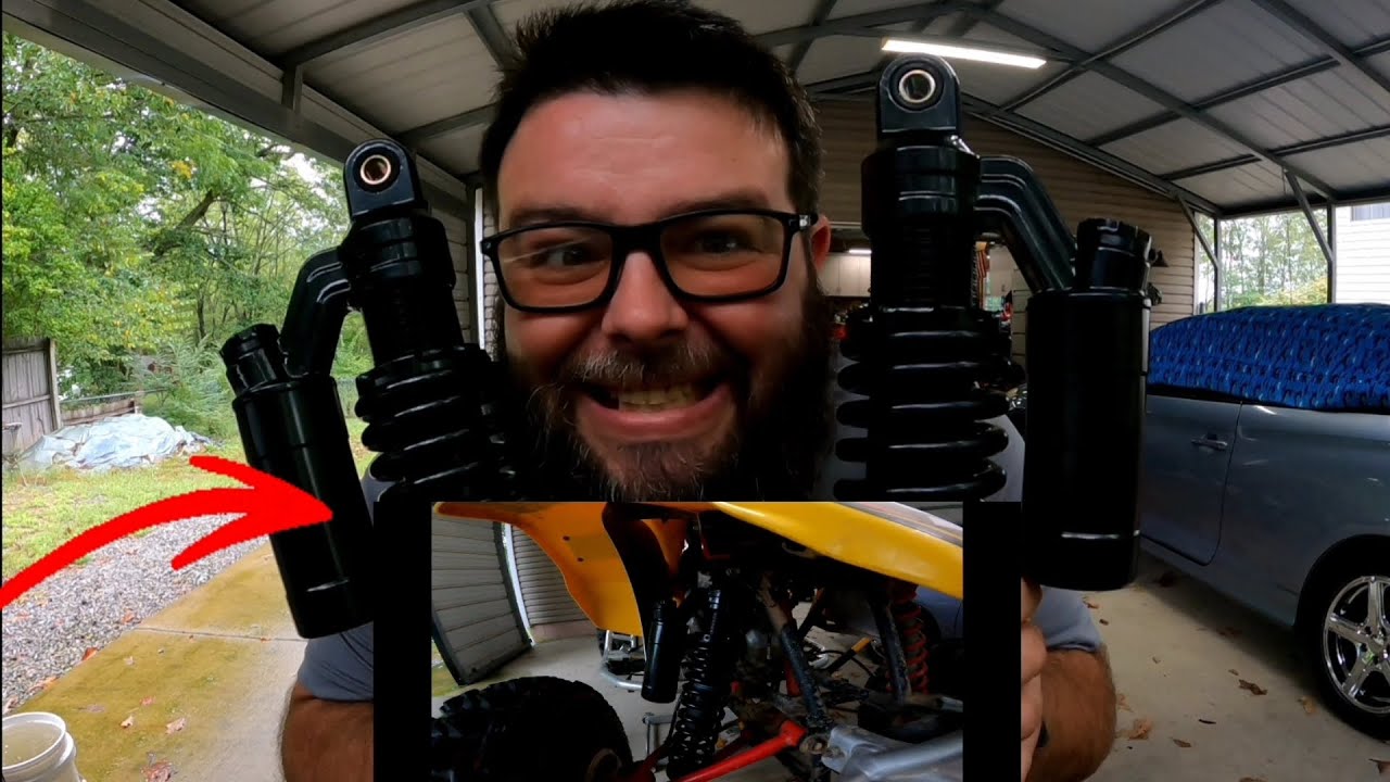 (Diamond J suspension) Install on a TRX400EX 1st thoughts.