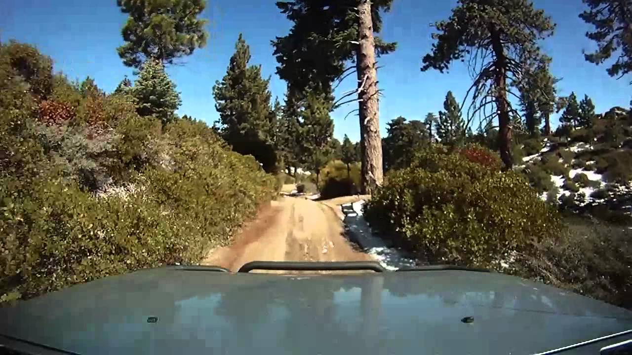 4x4 off road trails: Clarks Grade (1N54) - Skyline Dr. (2N10) - Big Bear CA 2013