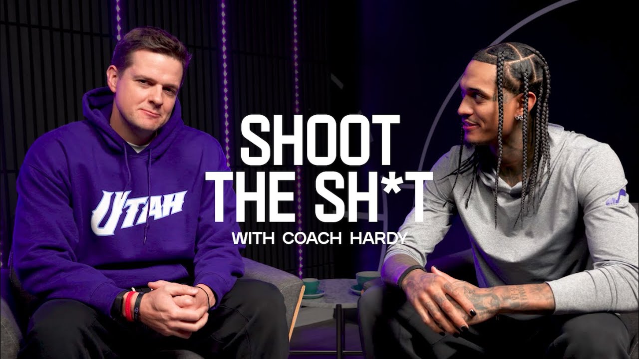 Jordan Clarkson asks Coach Hardy about sharks 🦈 | SHOOT THE SH*T