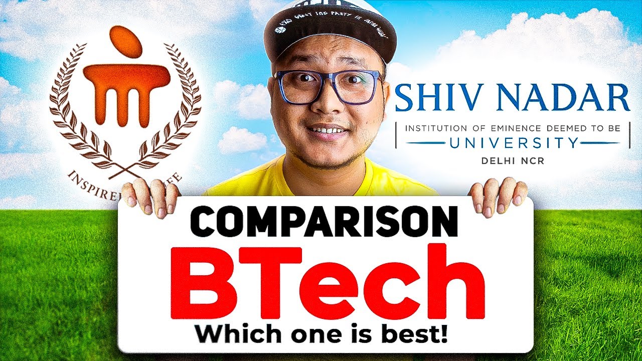 MIT Manipal vs Shiv Nadar University For BTech 🔥 Placements, Fees & Admission Process!