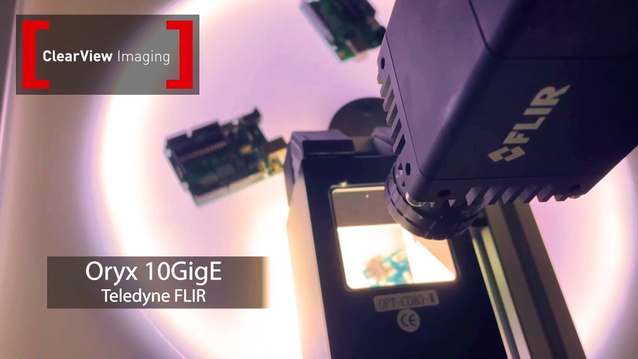 Quality Inspection with Teledyne FLIR's Oryx 10GigE & Matrox DA X