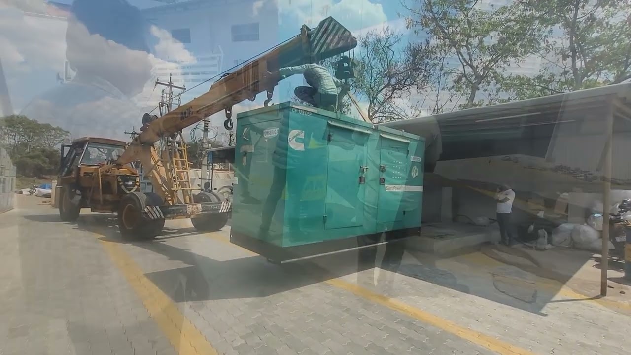 A customer who left a 125 kV generator asked for the fuel in it, so it was returned to him.