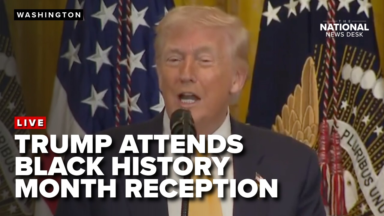 Trump Black History Month Reception