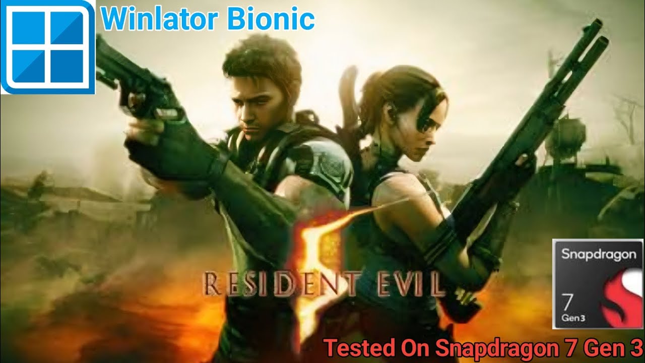 Resident Evil 5 (Windows) on Snapdragon 7 Gen 3