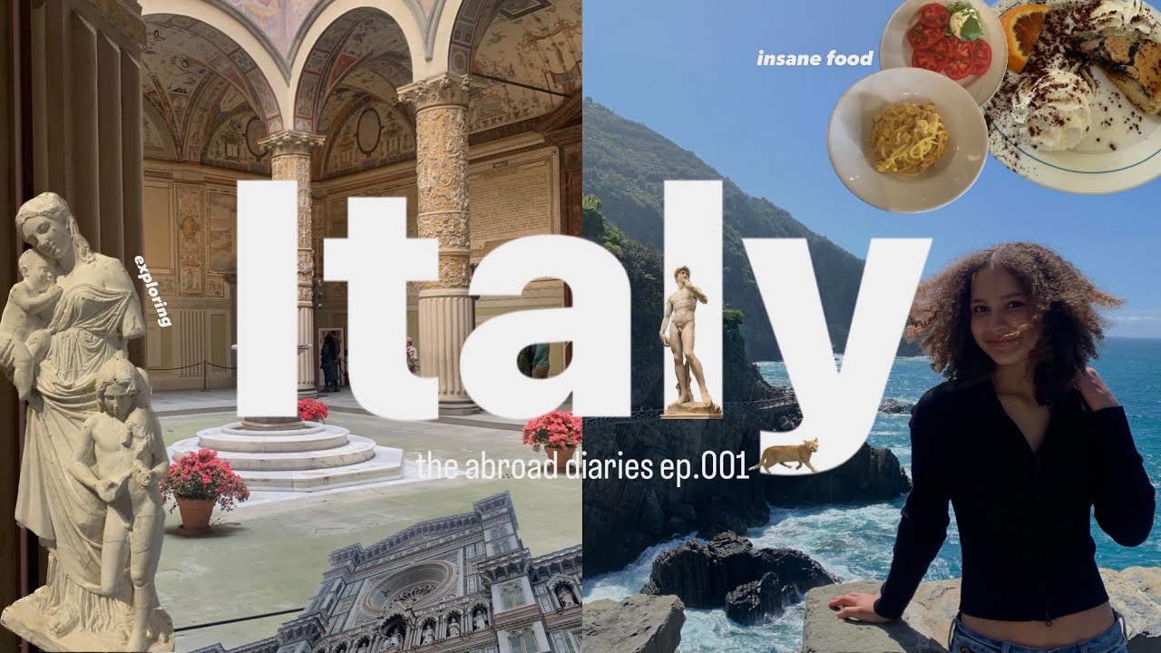 italy chronicles🌊 -with eng. subtitles-| Cinque Terre & Florence ~food (+addresses), art museum…
