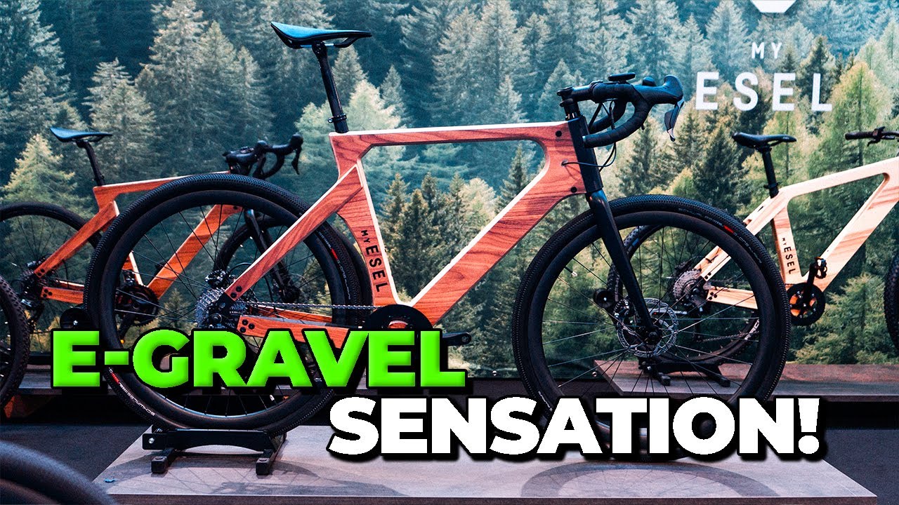 MyEsel E Gravel 2024: Das E-Bike, das sogar B&auml;ume stolz macht!