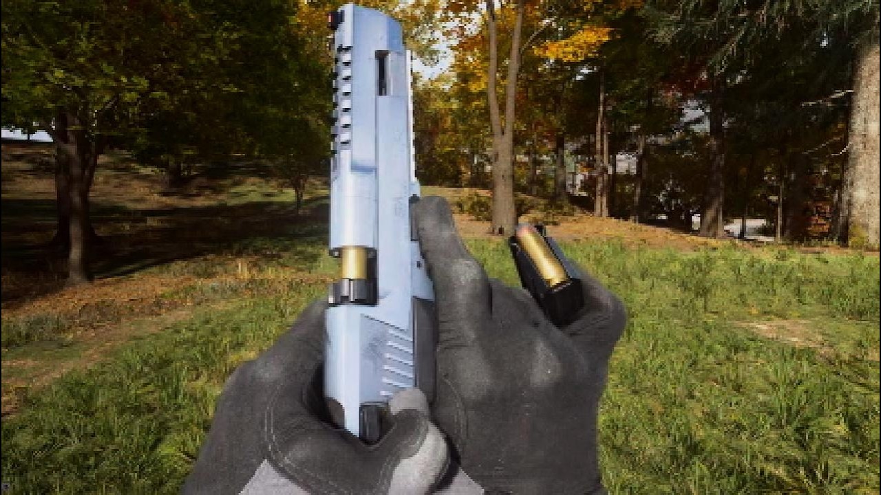 Modern Warfare 4 Beta - Desert Eagle Reload & Inspect Animations