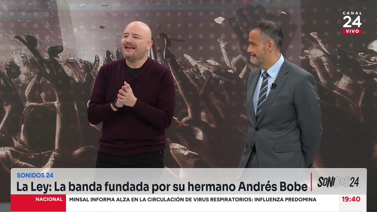 Sonidos 24: Hermano de Andrés Bobe trabaja en el legado de La Ley