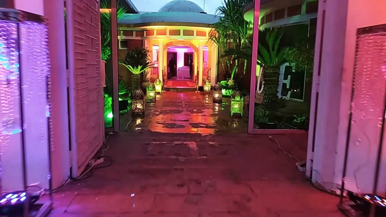 زخرفة وجمالية الابداع في حفلات الزفاف نادي الصيادلة  بفاس