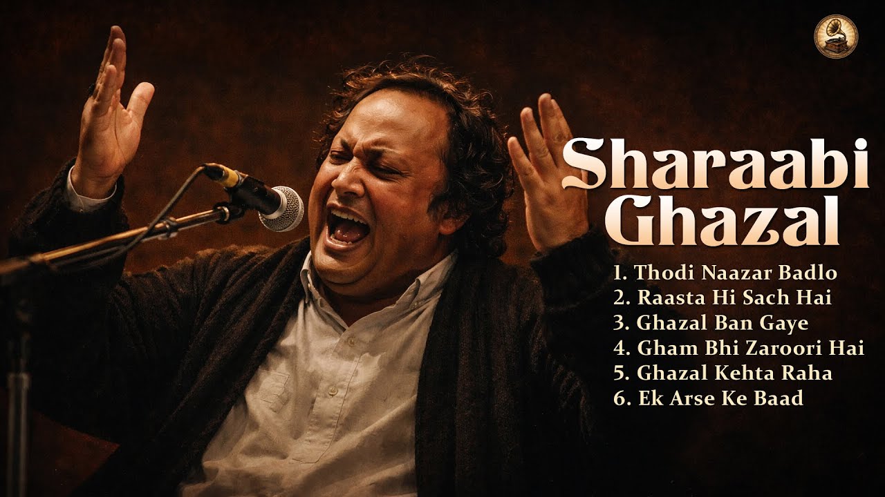 Sharaabi Ghazal | लोग मुझे शराबी कहते हैं | Jagjit Singh | Nusrat Fateh Ali Khan | Bollywood Ghazal