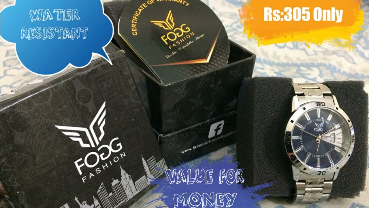 UNBOXING OF FOGG WATCH FROM FLIPCART UNDER 350 rs!!!🤩🤩🤩🤩🤩🔥🔥🔥🔥🔥🔥 &ldquo;UNBOXER🤘🏻🤘🏻GUY