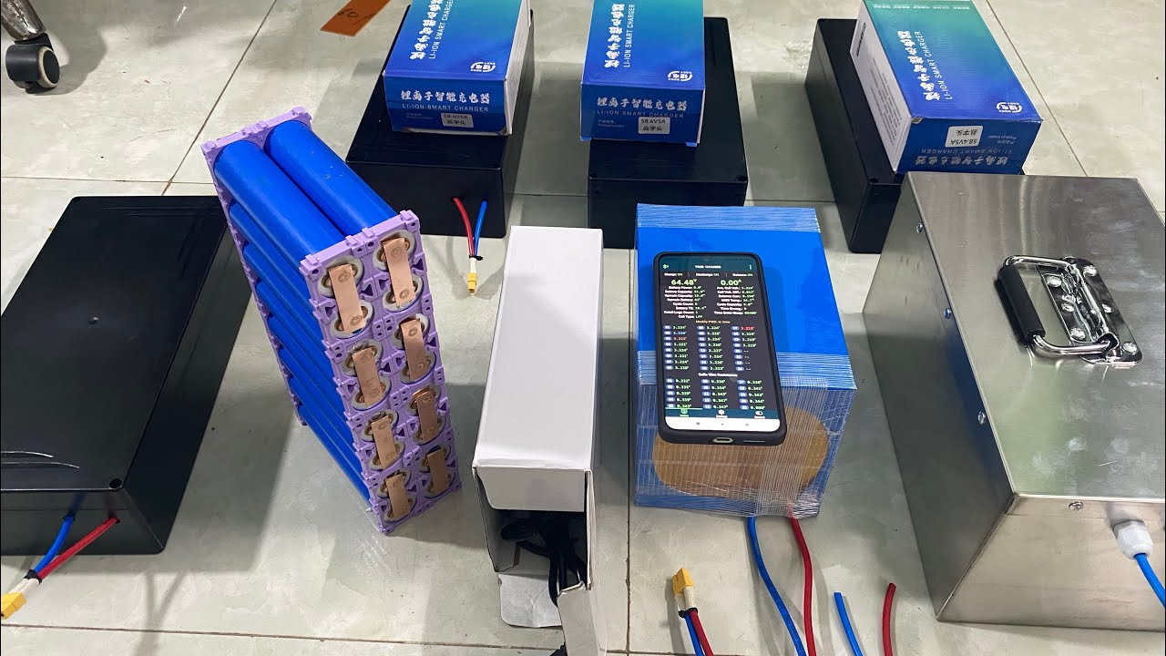 Pin LFP giá rẻ chất lượng an toàn tuổi thọ cao cho xe điện 48v-60v pin 12v