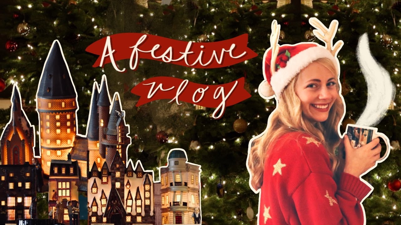 LOTS OF LAUGHS, WHIMSY, & COZINESS || decorating for Christmas, a feel-good vlog 🎄