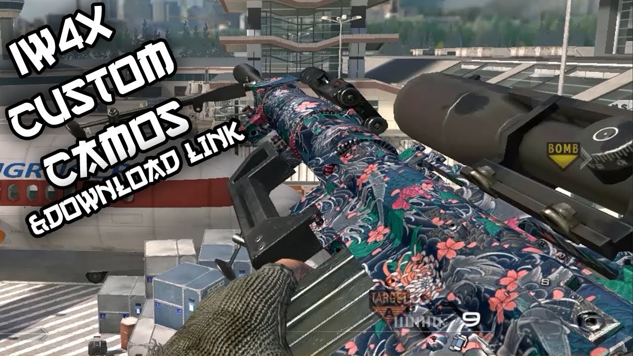 How To Install Custom Camos (IW4x). + My Custom Camo Pack!