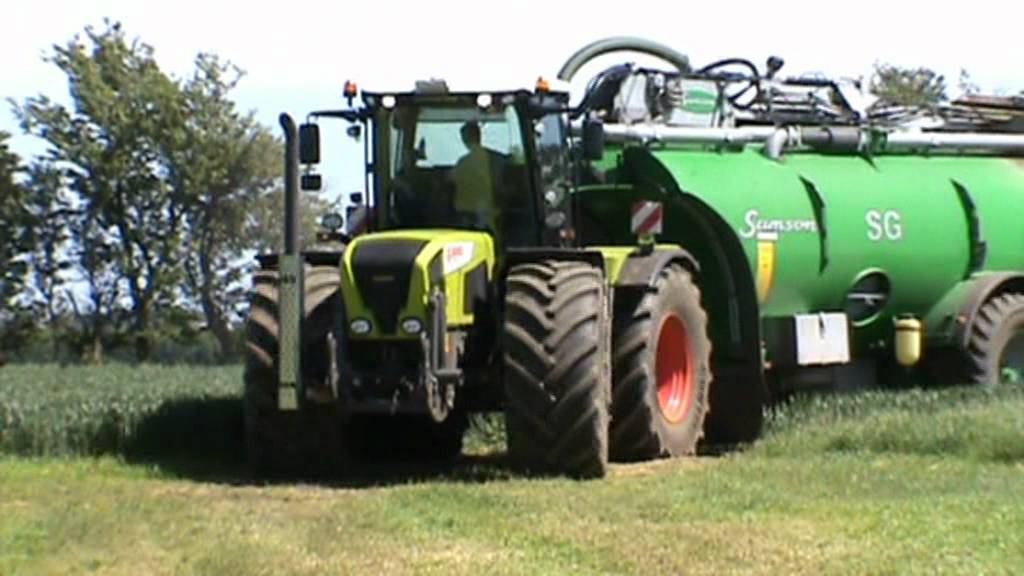 Claas Xerion 3800 Trac + Samson SG 23 - Slurry
