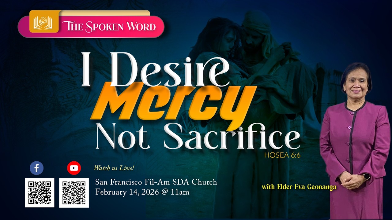 I Desire Mercy Not Sacrifice - Elder Eva Geonanga