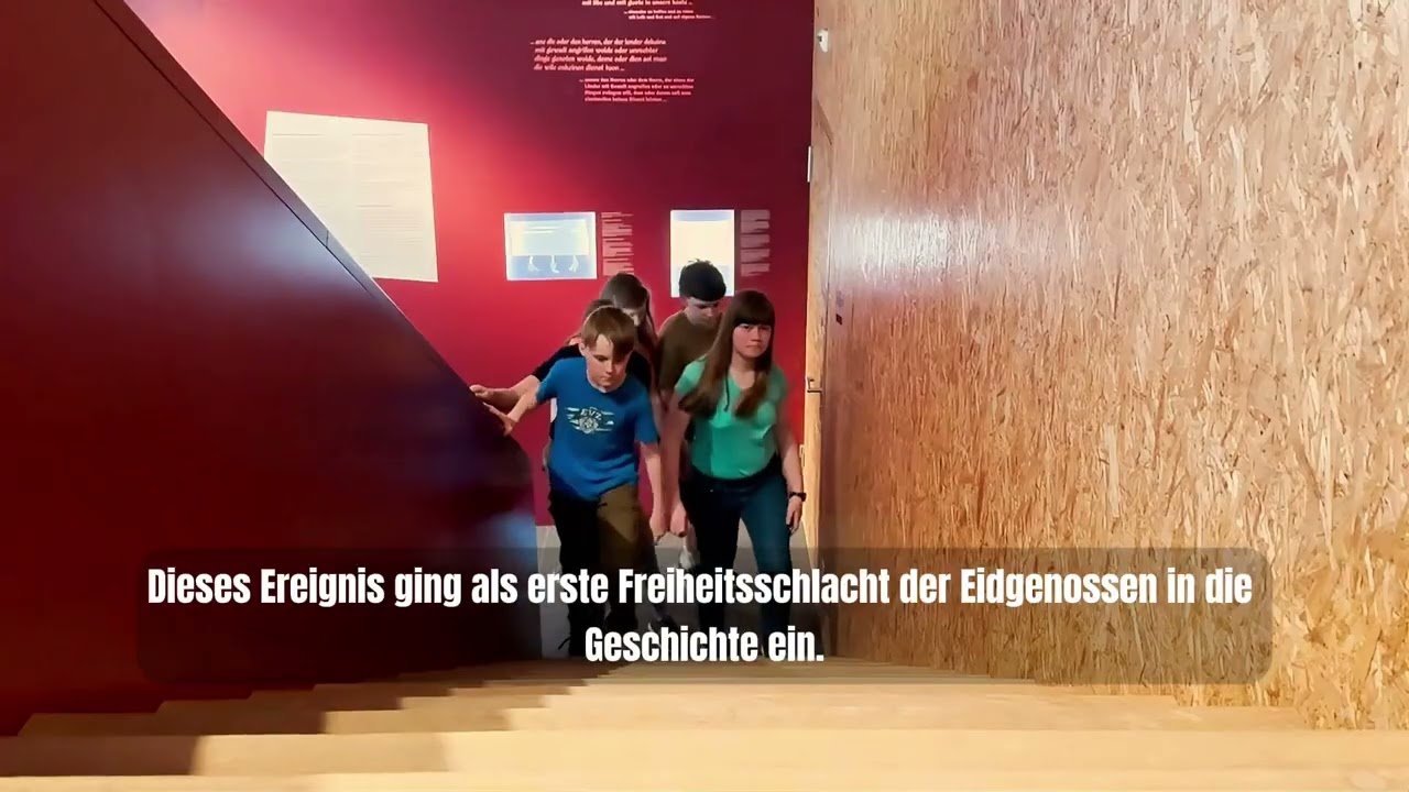 Das grösste Klassenzimmer der Schweiz – Morgarten
