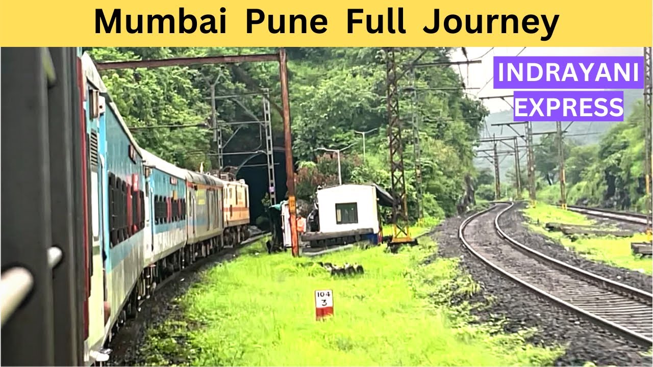 Indrayani Express Full Journey | Mumbai to Pune | Monsoon Journey
