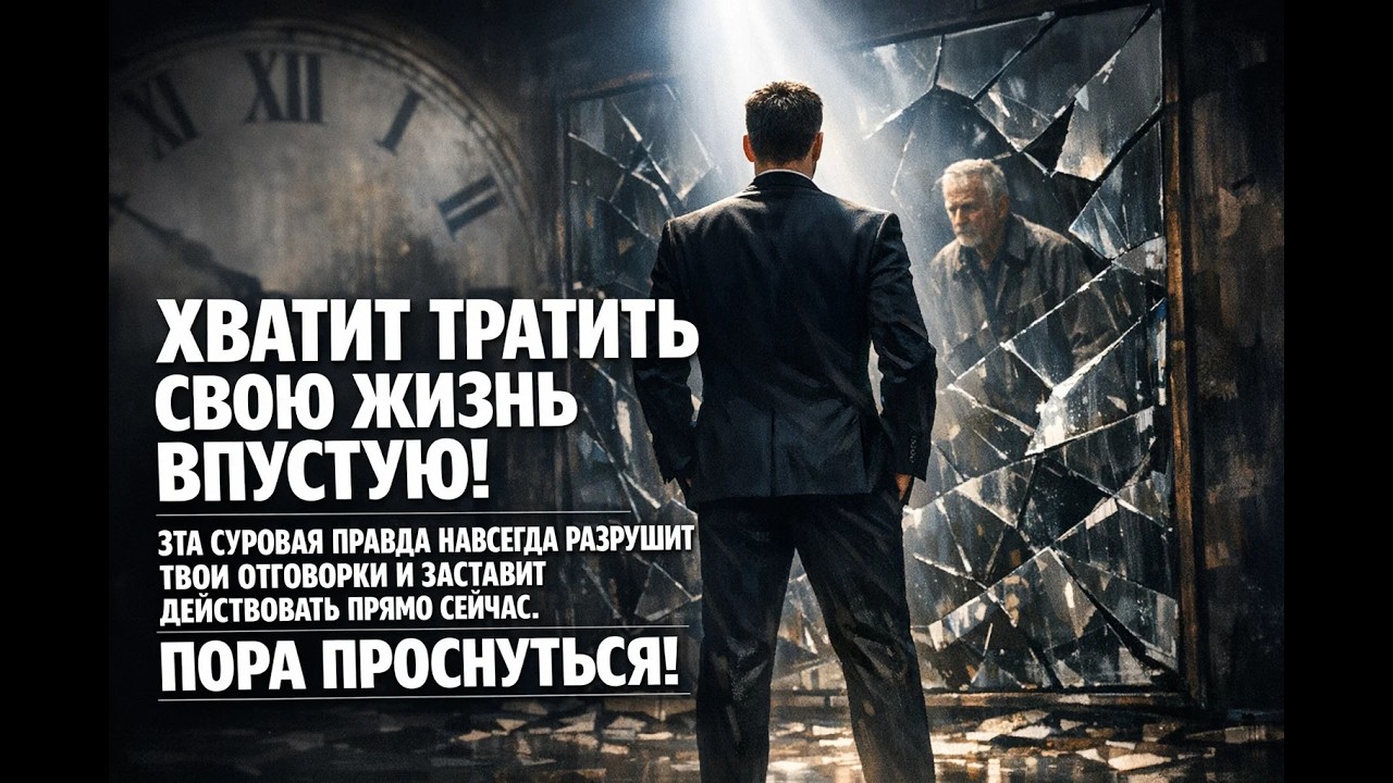Эта суровая правда заставит тебя проснуться и навсегда изменить свою жизнь уже прямо сегодня!
