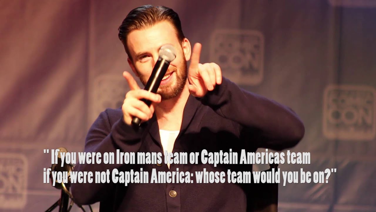 Chris Evans answers fans questions