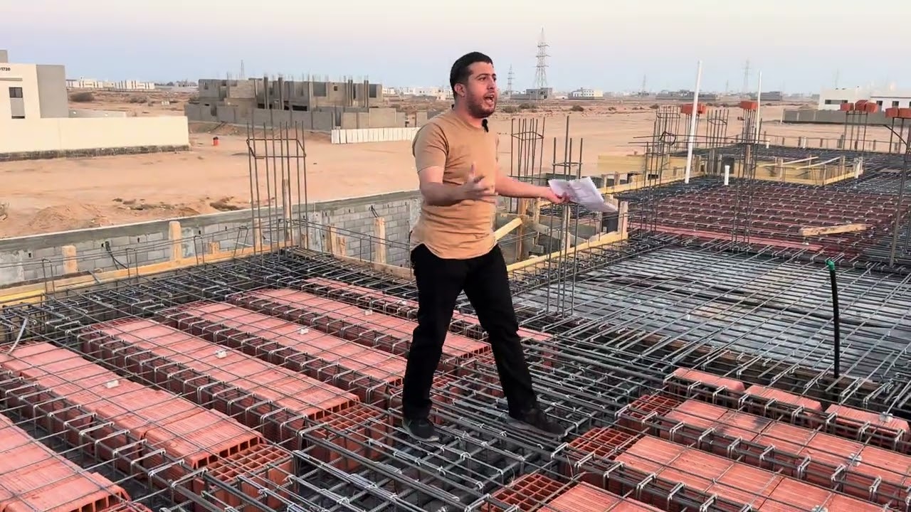 سقف الهولو بلوك والسوليد سلاب