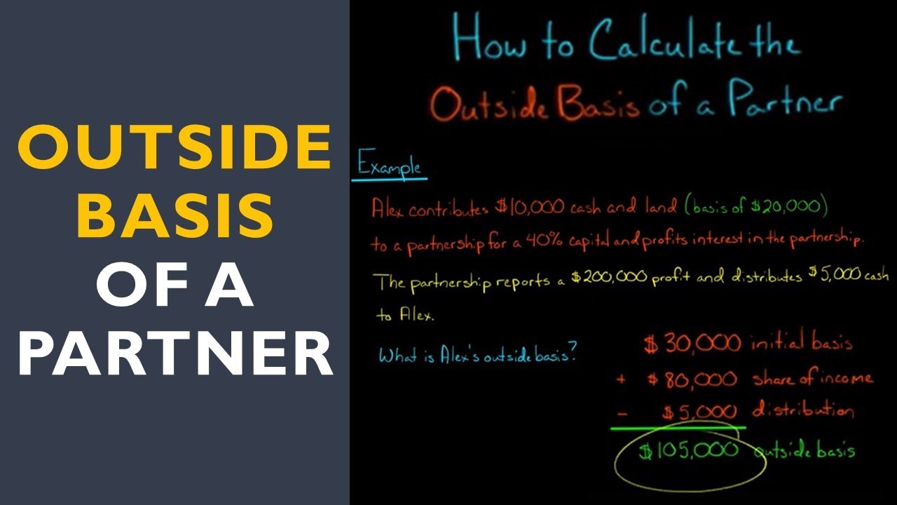 How to Calculate Outside Basis of a Partner