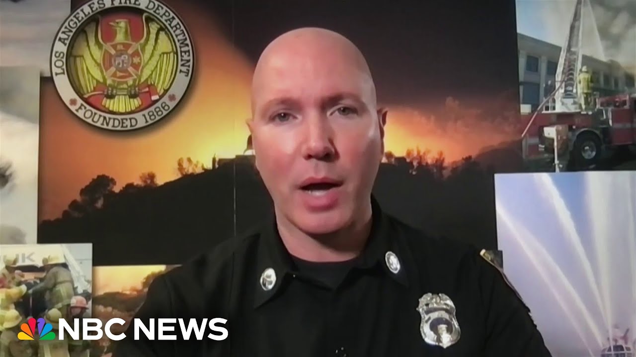Low water supply causing ‘a real challenge’ in battling wildfires, says L.A. Fire Dept. Official