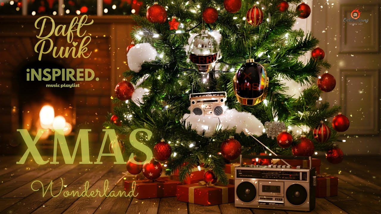 DAFT Punk Inspired Playlist 🤖 - Takes over Xmas Wonderland 🎄