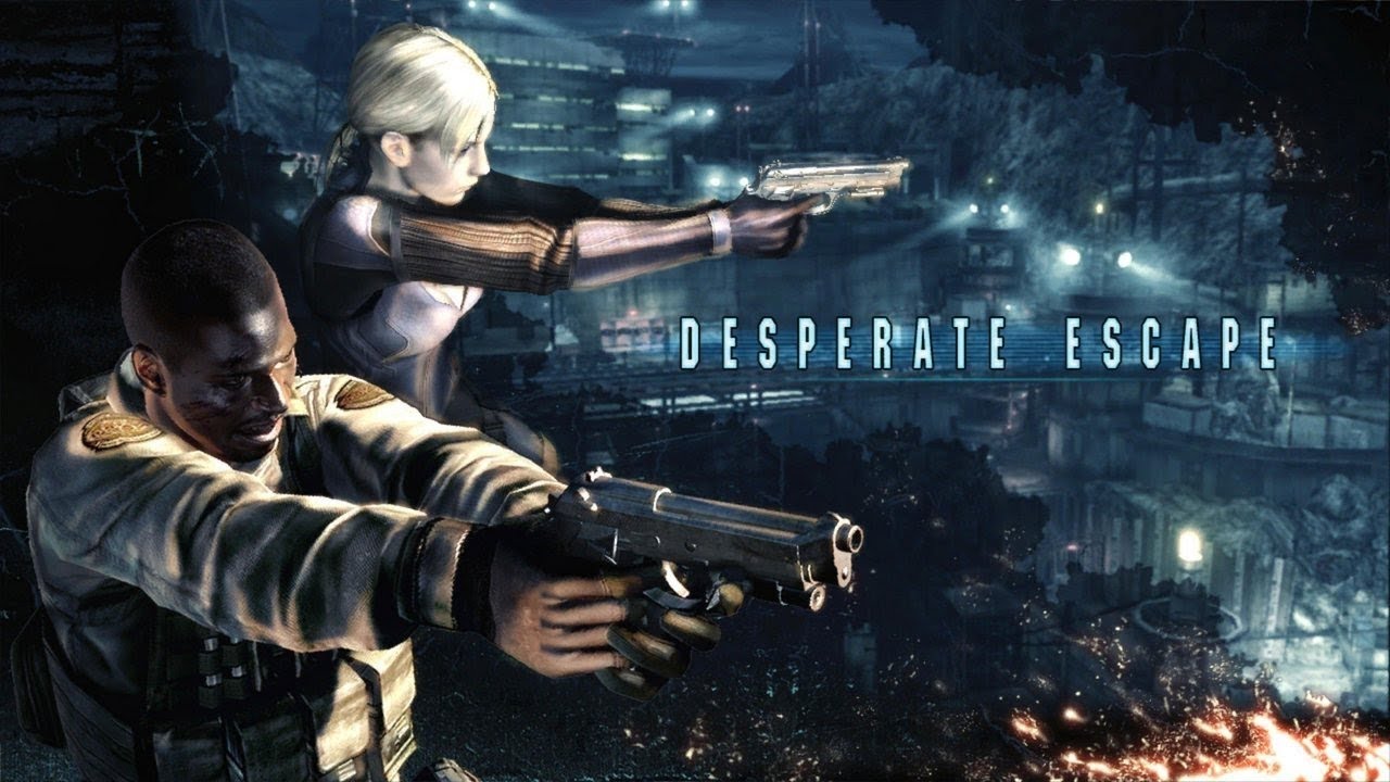 Resident Evil 5 Desperate Escape Professional Mode No Damage Walkthrough