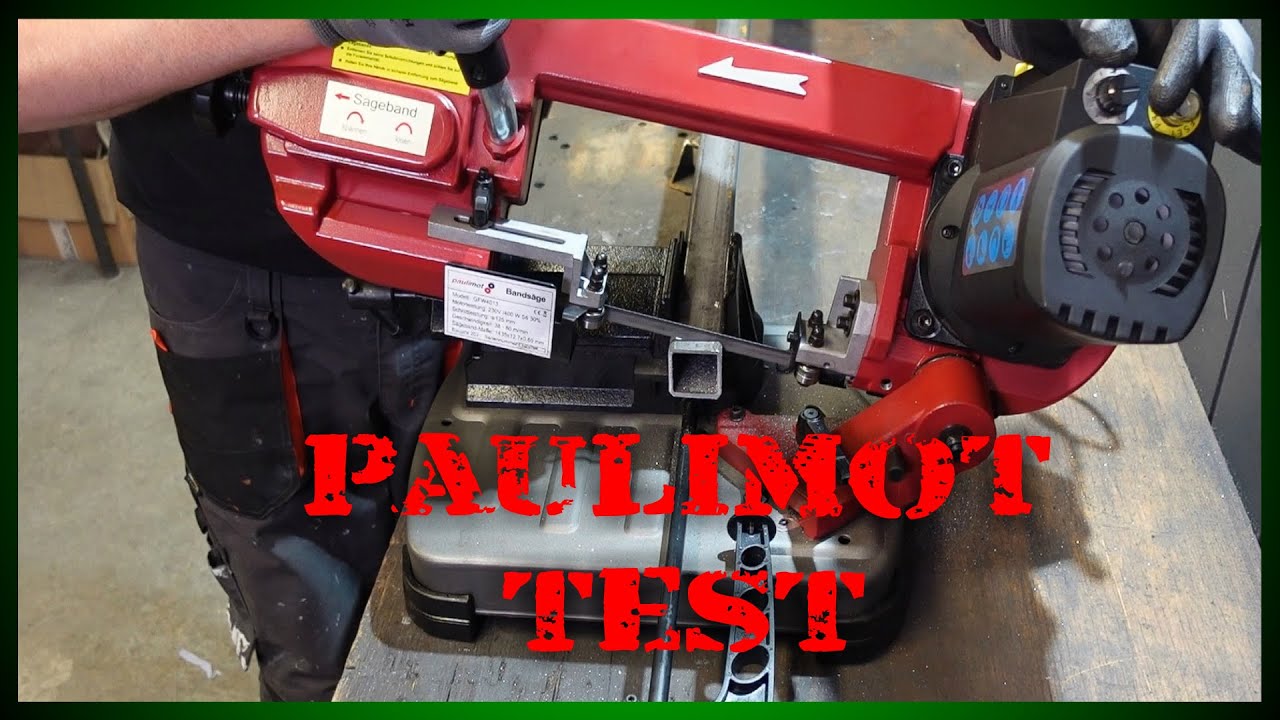 Günstig und Trozdem  gut Metallbandsäge  (Metallbandsäge GFW4013 Vario test)