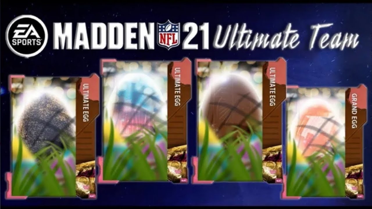 I OPENED ALL MY MADDEN 21 EASTER EGGS (GREAT PULLS)