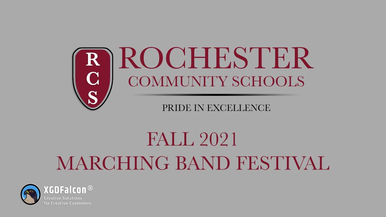 2021 Fall Rochester Community Schools Marching Band Festival