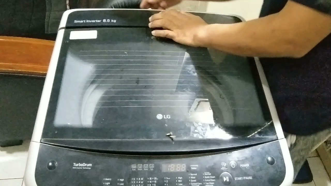How to repair LG smart inverter automatic washing machine not spinning