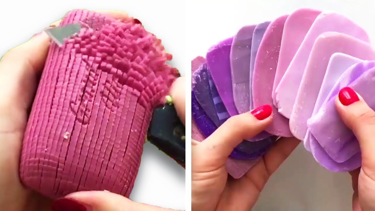 MOST SATISFYING SOAP CARVING VIDEO | Most Satisfying Soap Cutting ASMR Compilation 2019 | 7
