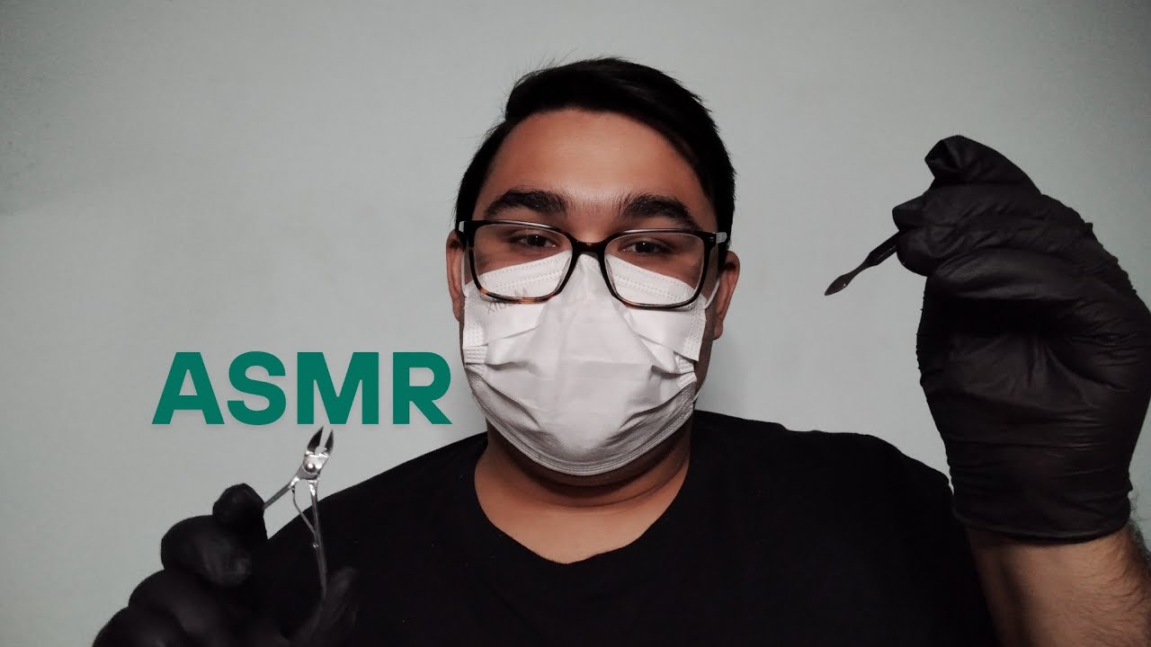 ASMR ROLEPLAY; FILHO DA PODÓLOGA TE ATENDE.