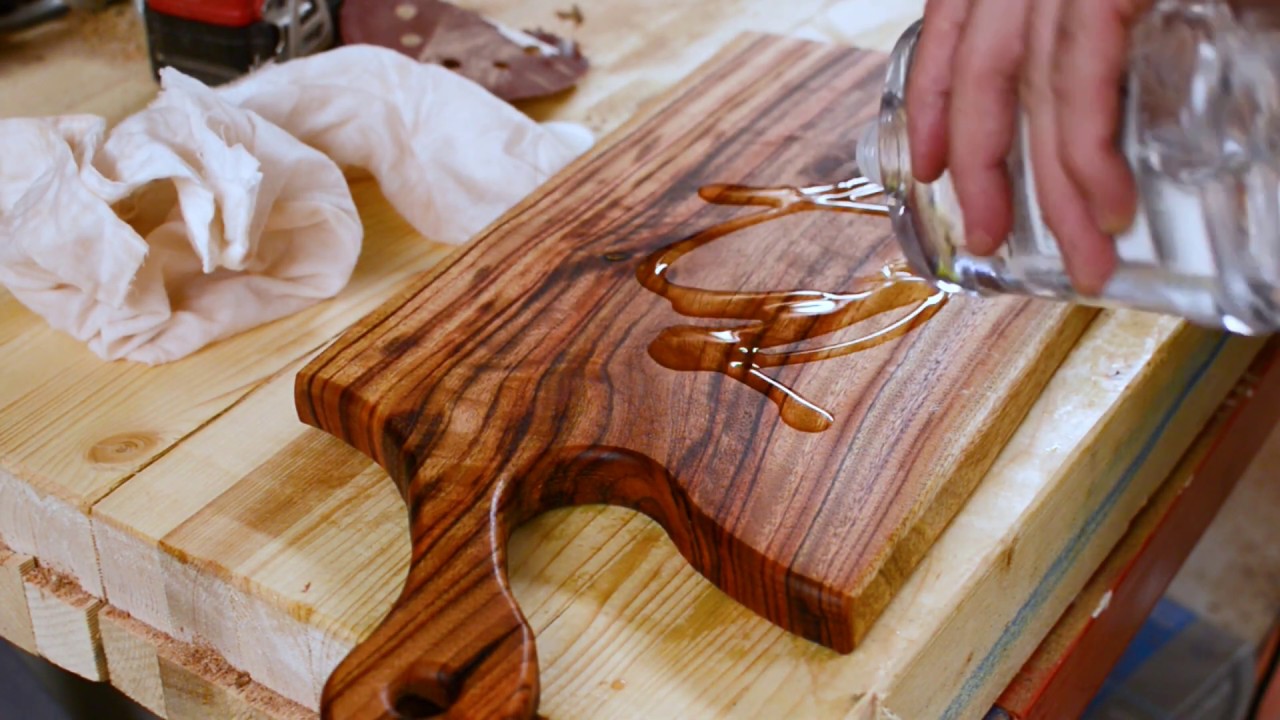 DIY Cutting board - NO GLUE ( IKEA Oil )