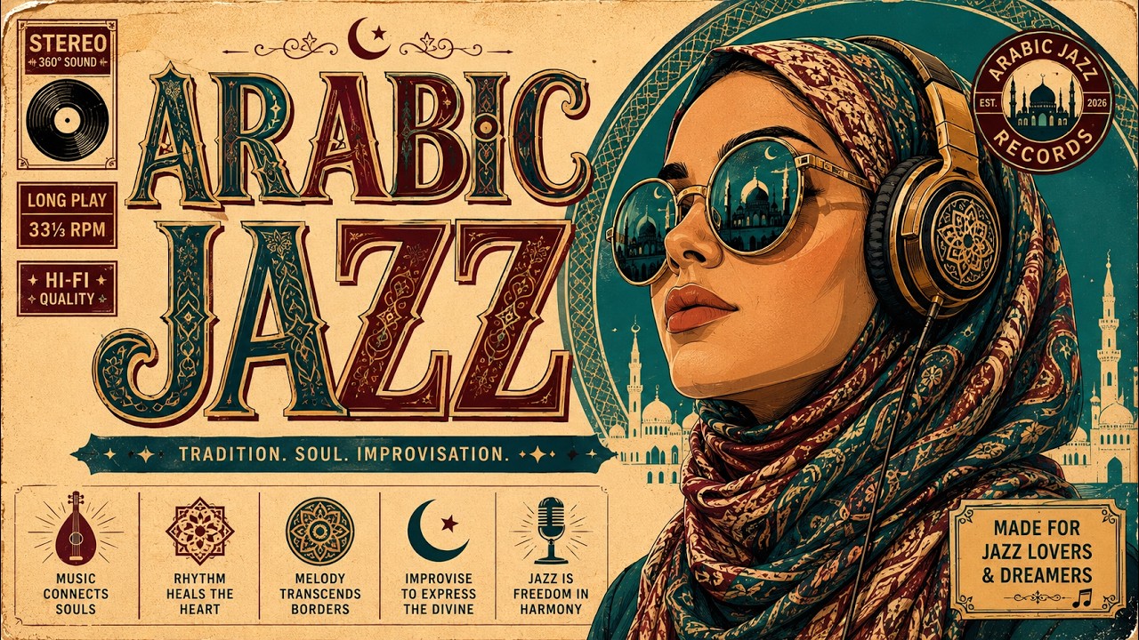 Marrakech Arabic Jazz 🌅🇲🇦 | Golden Hour Medina Caf&eacute; &bull; جاز مراكش عند الغروب