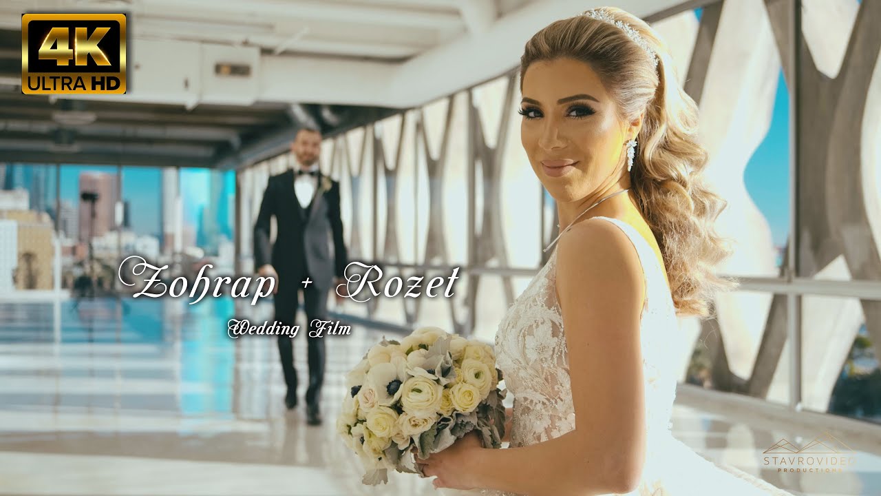 Zohrap + Rozet's Wedding 4K UHD Highlights at Renaissance hall st Marys Church and Concrete loft Stu