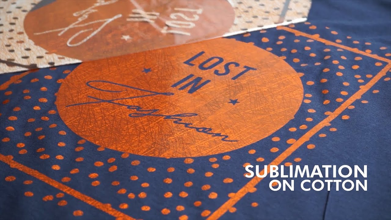 SUBLI FINISHING FOIL for Metallic T-Shirts | Sublimaton on Cotton