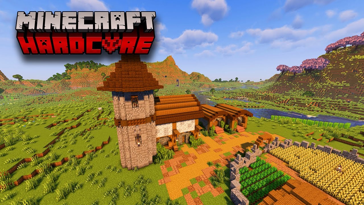 I Built The PERFECT Cozy Enchanting Setup In Minecraft Hardcore!