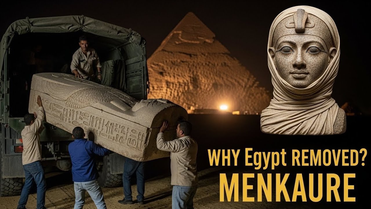 Menkaure The Precision Temples: Impossible Granite, Empty Coffin & the Missing King #egypthistory 