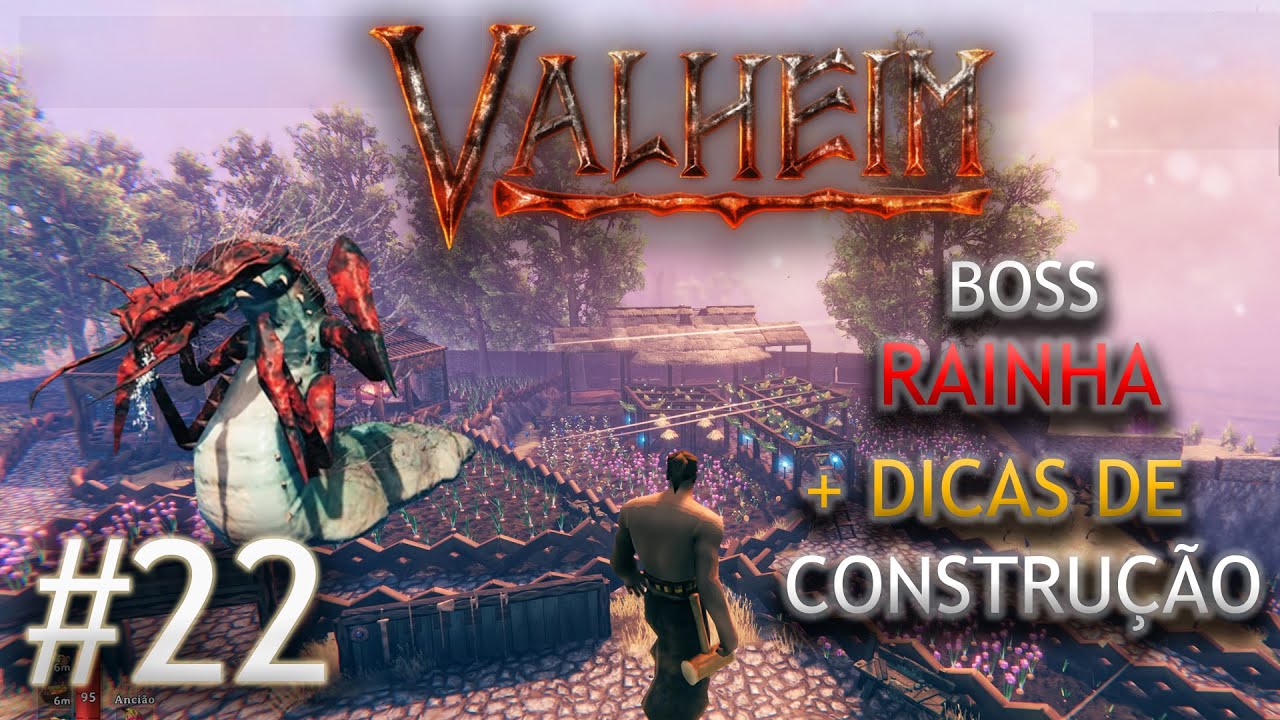 Valheim Boss Rainha mais dicas de construção