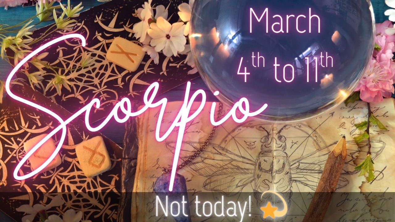 Scorpio: You’re Too Busy Winning! 💫 Scorpio March Tarot 2026