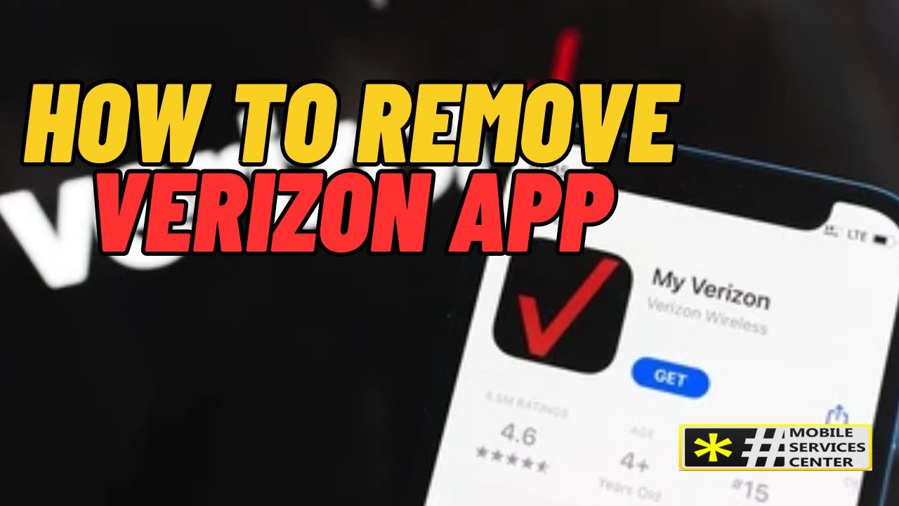 How to Remove Verizon App