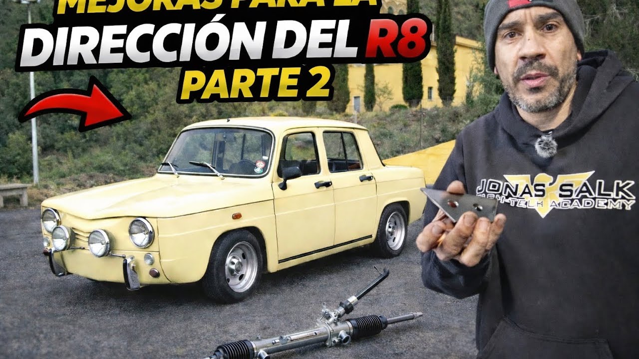 Renault r8 mejoras en la dirección. Segunda parte 