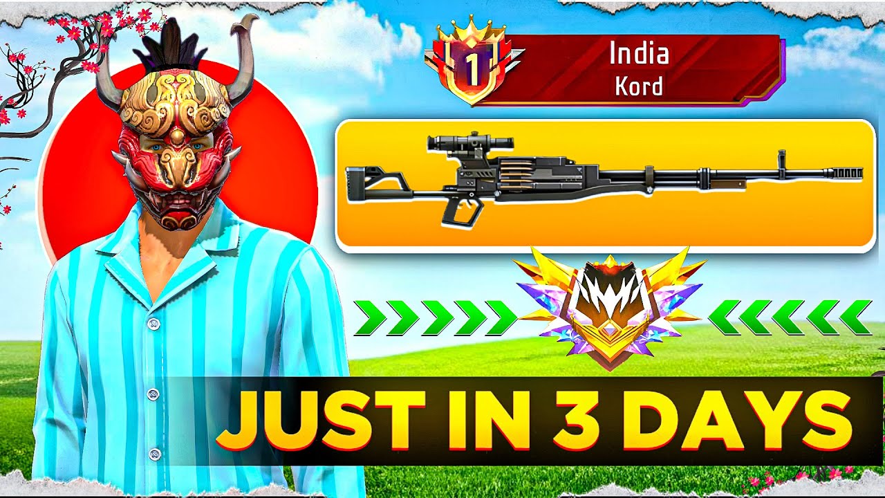 Выдвигаюсь на первое место в рейтинге Kord Weapon India 🔥 - FUN2 GAMER