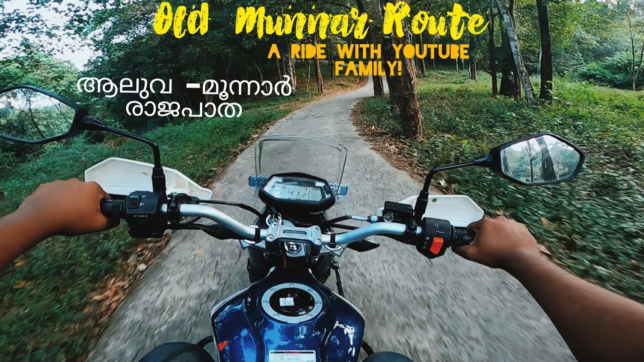 Aluva -Munnar രാജപാത | Old Munnar Route | Ride With Youtube Family on Hero Xpulse 200 4v