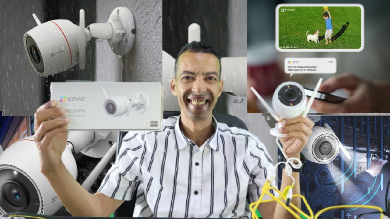 مراجعة كاميرا Ezviz OutPro 2K 3MP C3TN WiFi IP Security