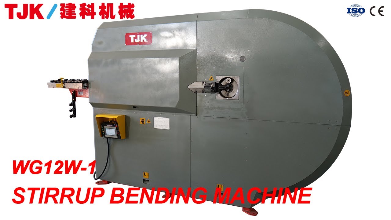 WG12W-1 (5-12mm) Stirrup Bending Machine -- TJK MACHINERY